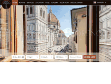 Tablet Screenshot of hotelbigalloflorence.com